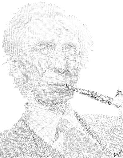 Bertrand Russell as Mysticism and Logic